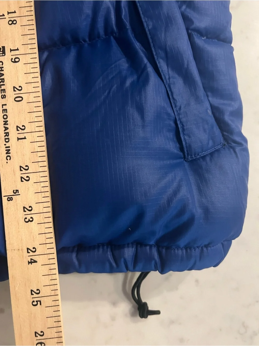 Vintage The North Face Mens Medium Nuptse 700 Down Vest Blue